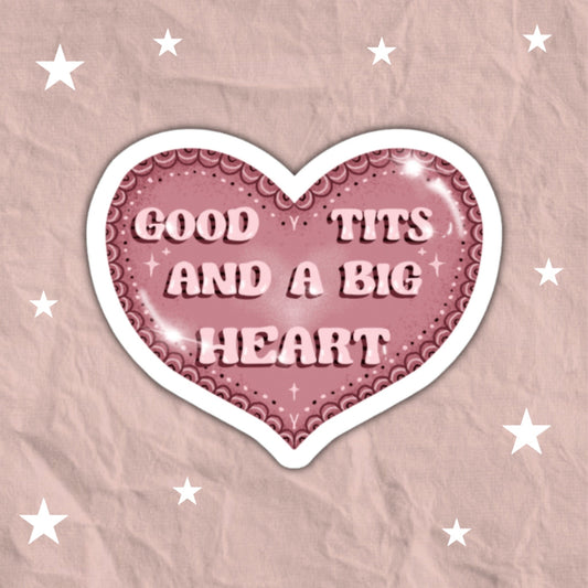 Good Tits and a Big Heart - Renee Rapp Sticker