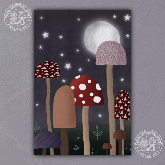 Mushroom Print