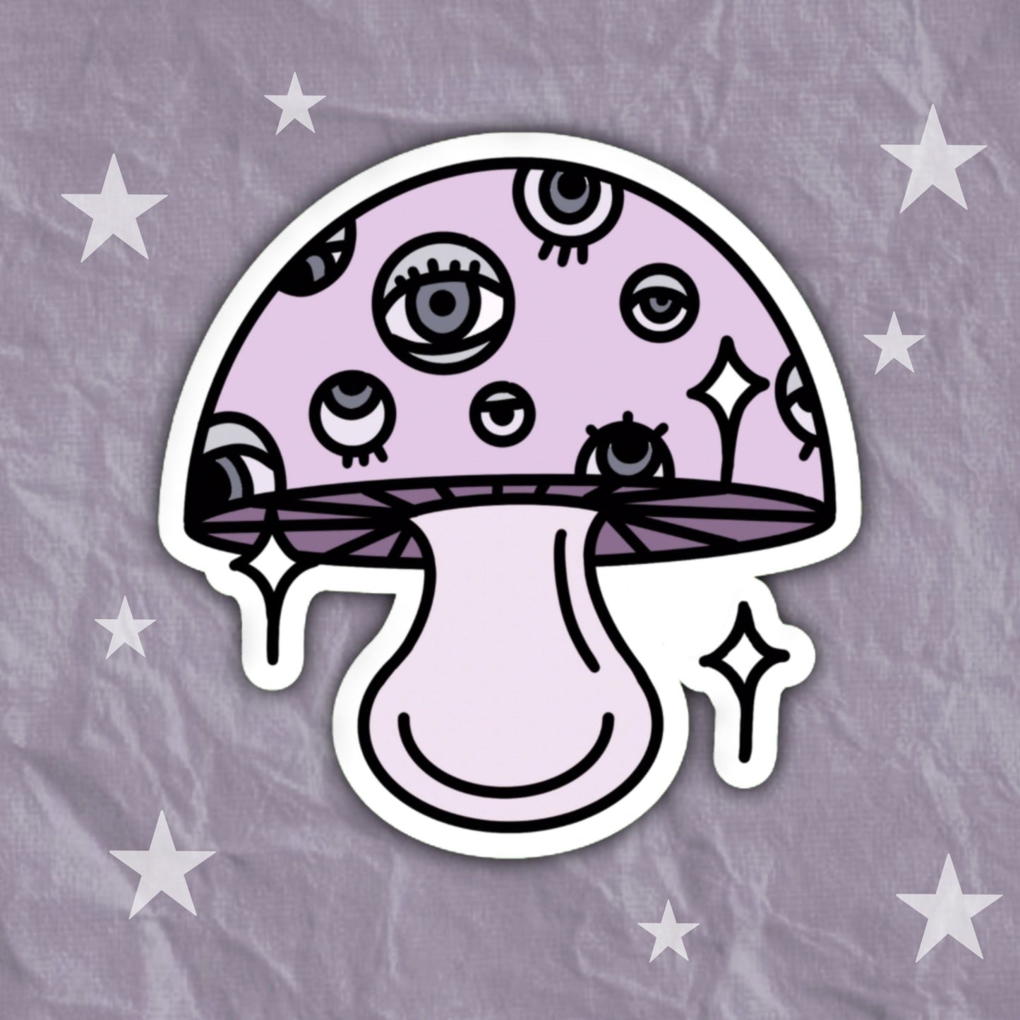 Mushroom Eye Sticker